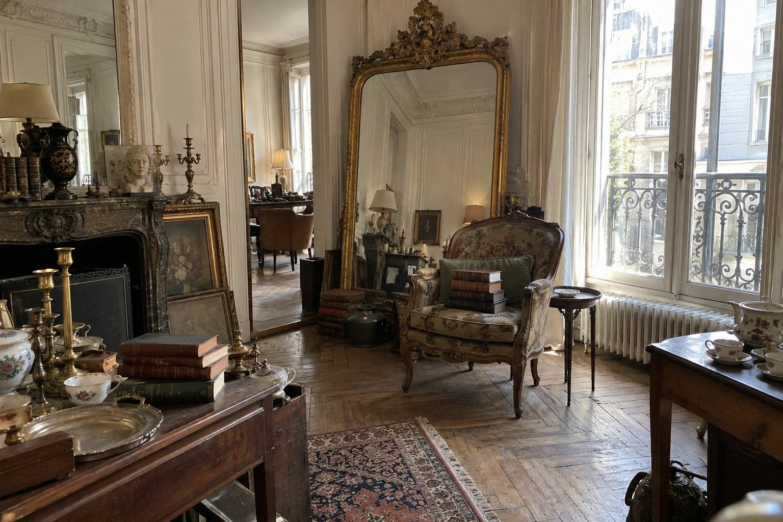 Deux déménageurs vus de dos portant un meuble
