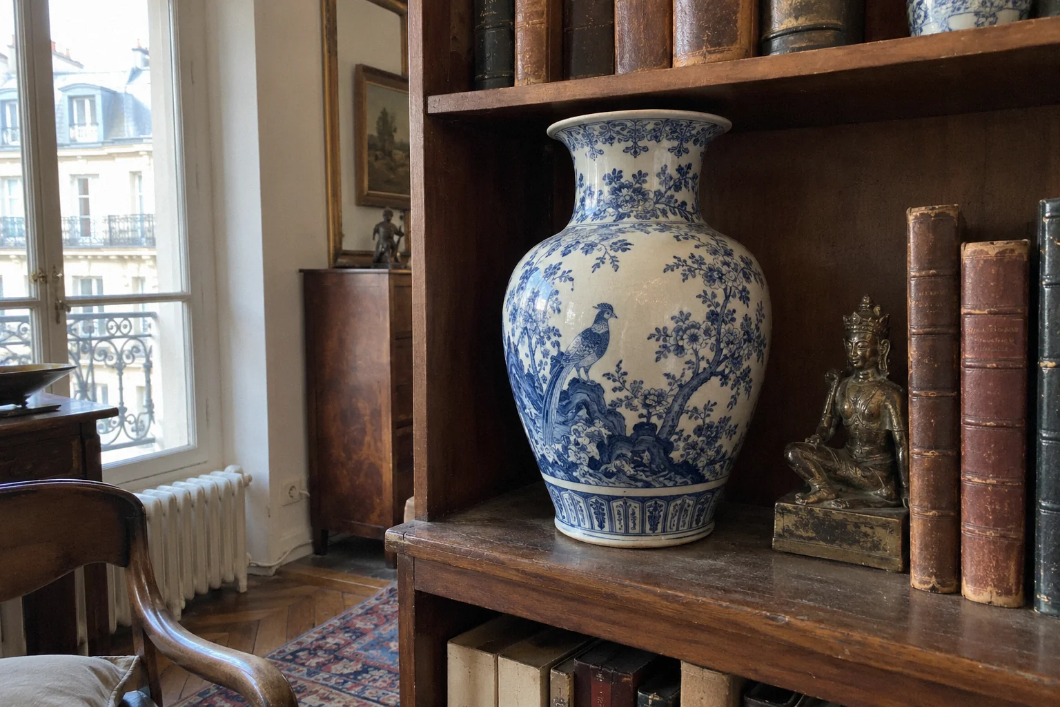 Vase en porcelaine chinoise