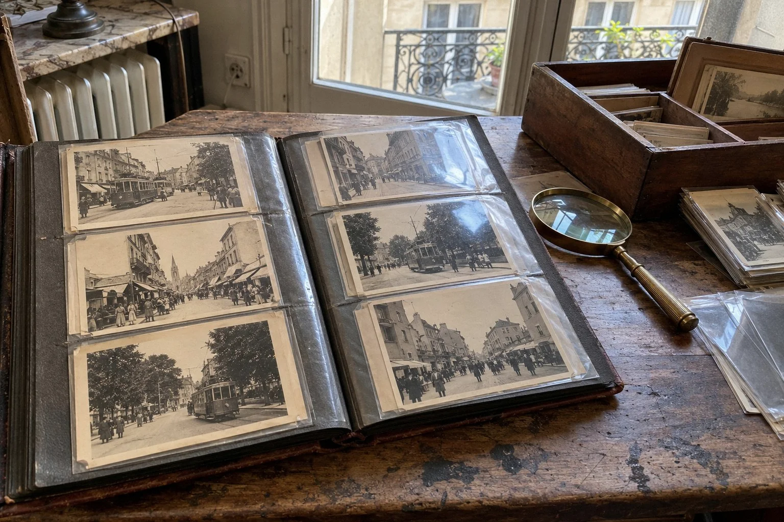 Des cartes postales anciennes