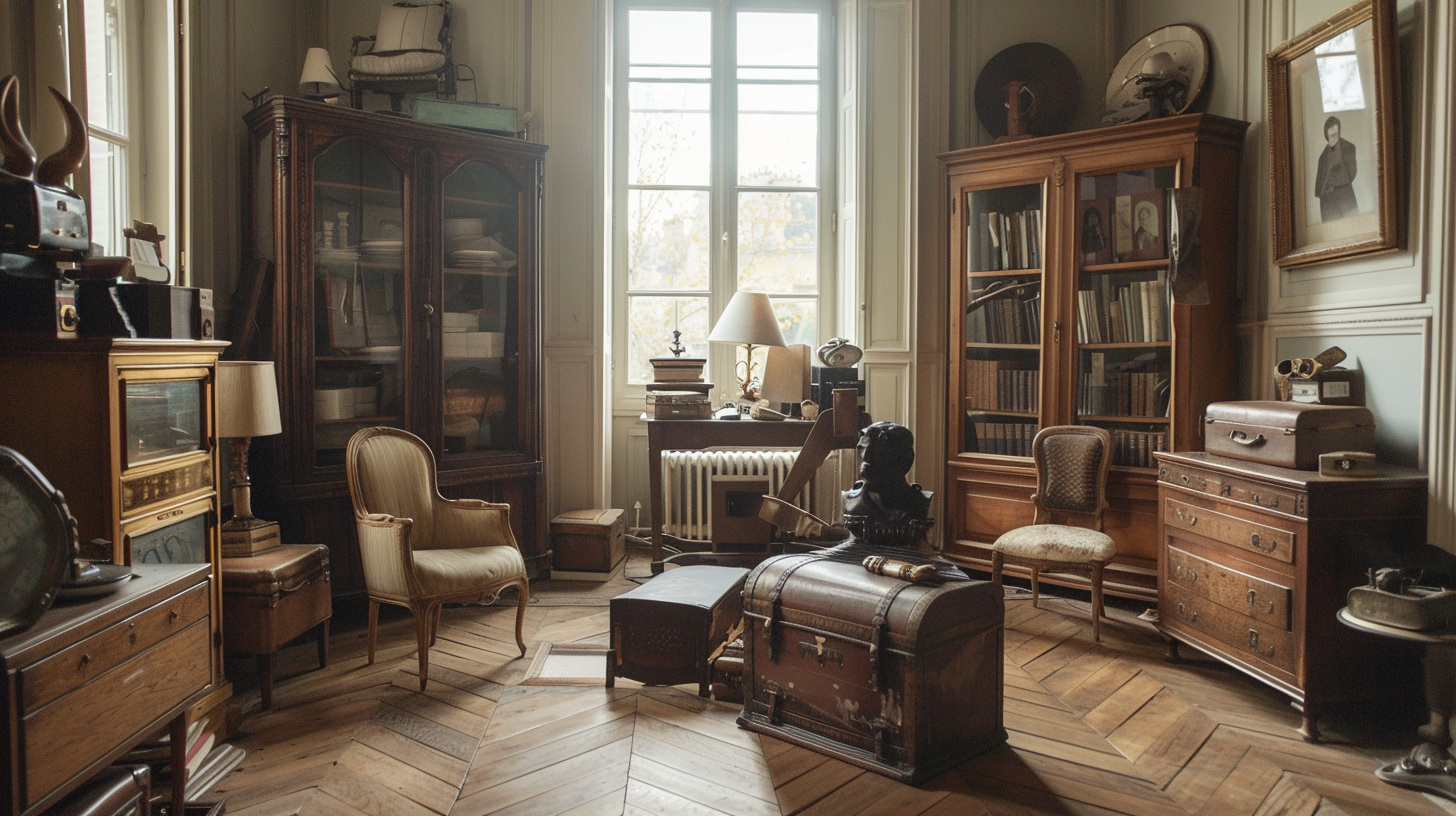 u1962699825_Vintage_antique_furniture_and_objects_arranged_in_5bcc83f4-445c-4e3e-813a-805fb318c917_0
